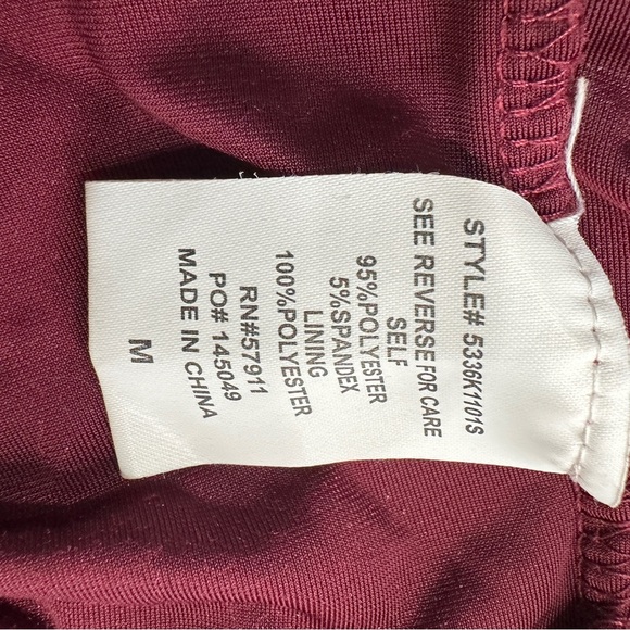 Superfoxx Ruffled Hem Velvet Midi Halter Cocktail Dress sz M - Picture 6 of 6